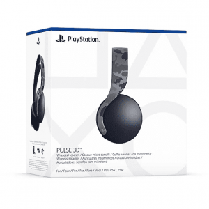 Playstation Sony, Casque-Micro sans Fil Pulse 3D 5, Gris Camouflage