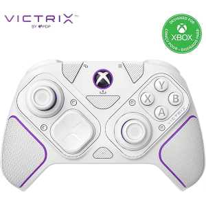 PDP Victrix Pro BFG Wireless Controller: White For Xbox Series X|S, Xbox One, and Windows 10/11 PC