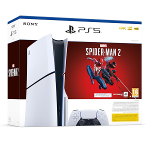 Pack console PlayStation 5 Standard (Modèle - Slim) – Marvel's Spider-Man 2