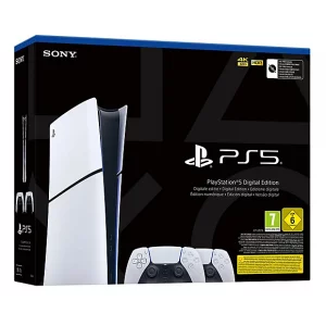 Pack de deux manettes sans fil DualSense™ pour PlayStation®5 Édition numérique (modèle - slim)